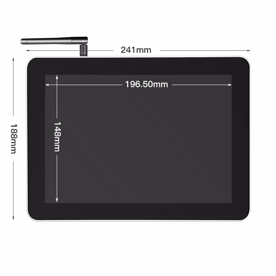 PC industriale con pannello touch screen da 9,7 pollici Android All in One Panel PC 1024*768