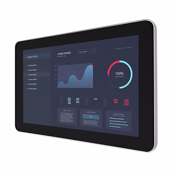 PC industriale senza ventola Monitor touch screen Windows Computer industriale capacitivo Android con RFID PC tutto in uno Panel PC industriale IP65